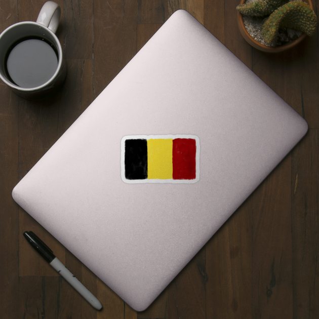 Belgium Grunge Flag by shamila